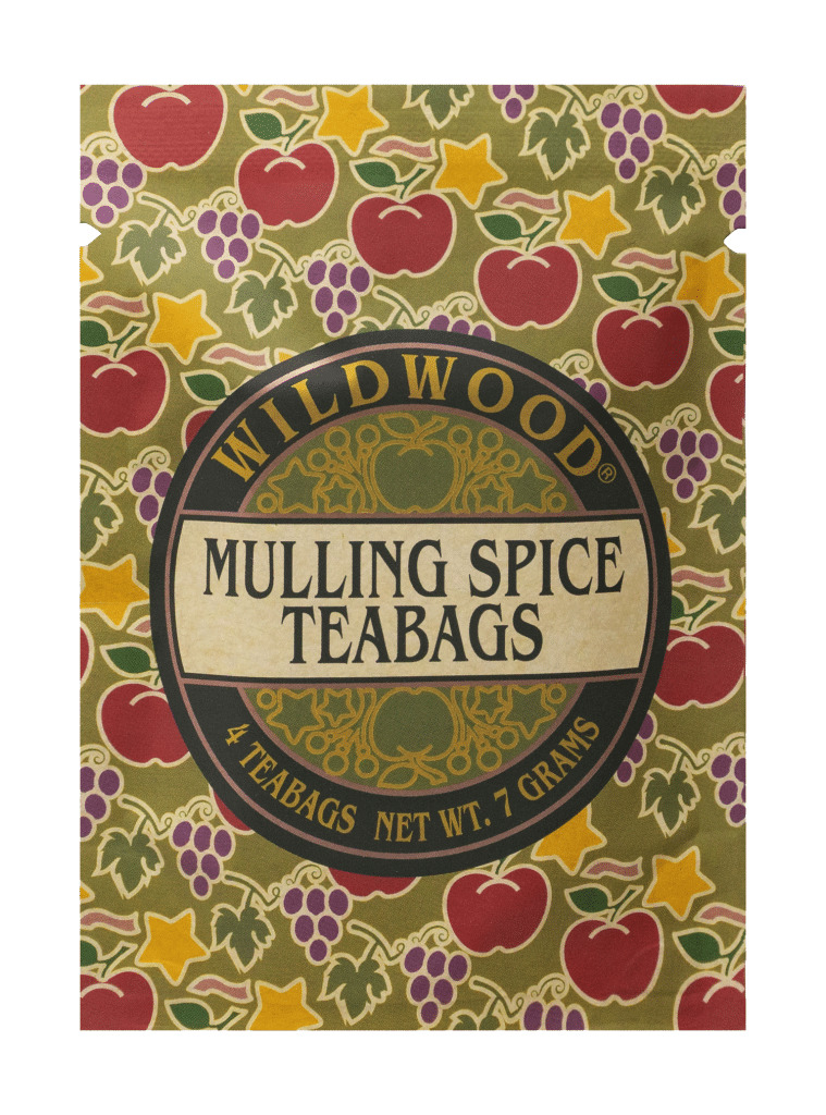 Mulling Spice Tea bag 8s 8/Box Wildwood Specialty Foods