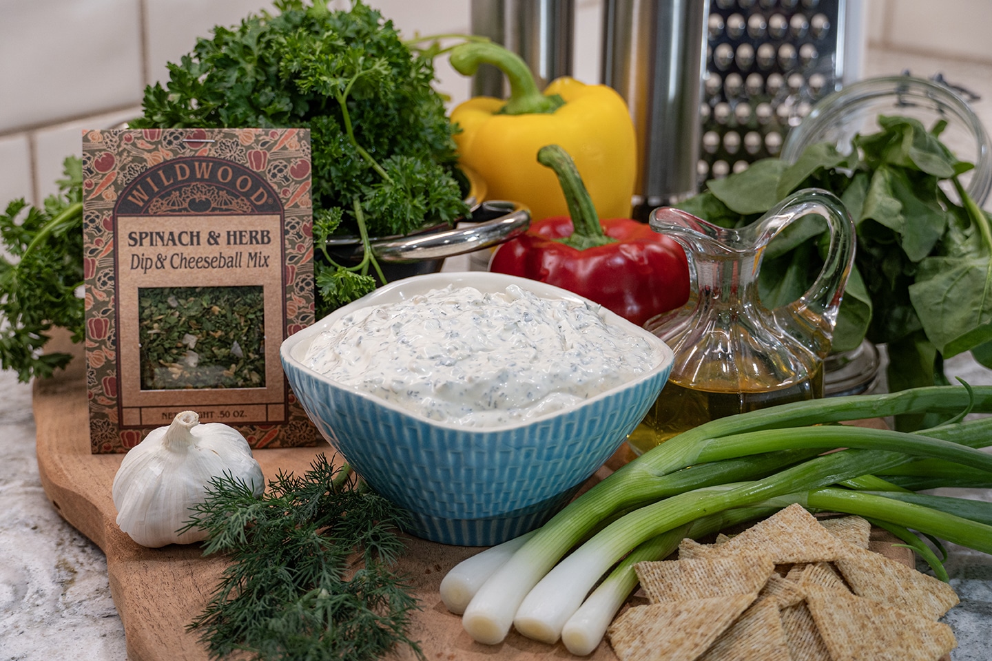 Spinach &Amp;Amp; Herb Dip Mix - Image 2