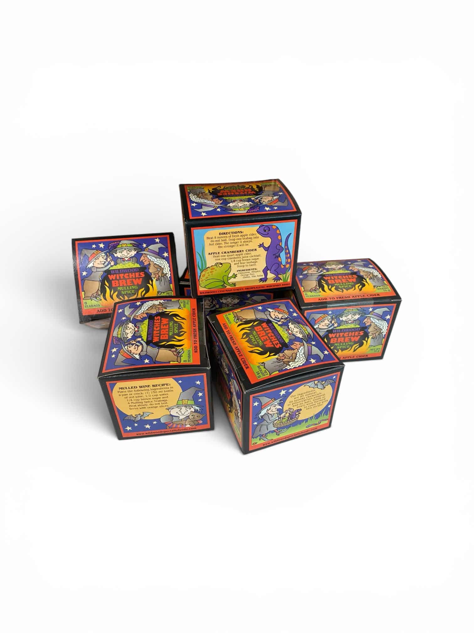 Witches Brew Mulling Spice Tea Bags 8/Box - Image 2
