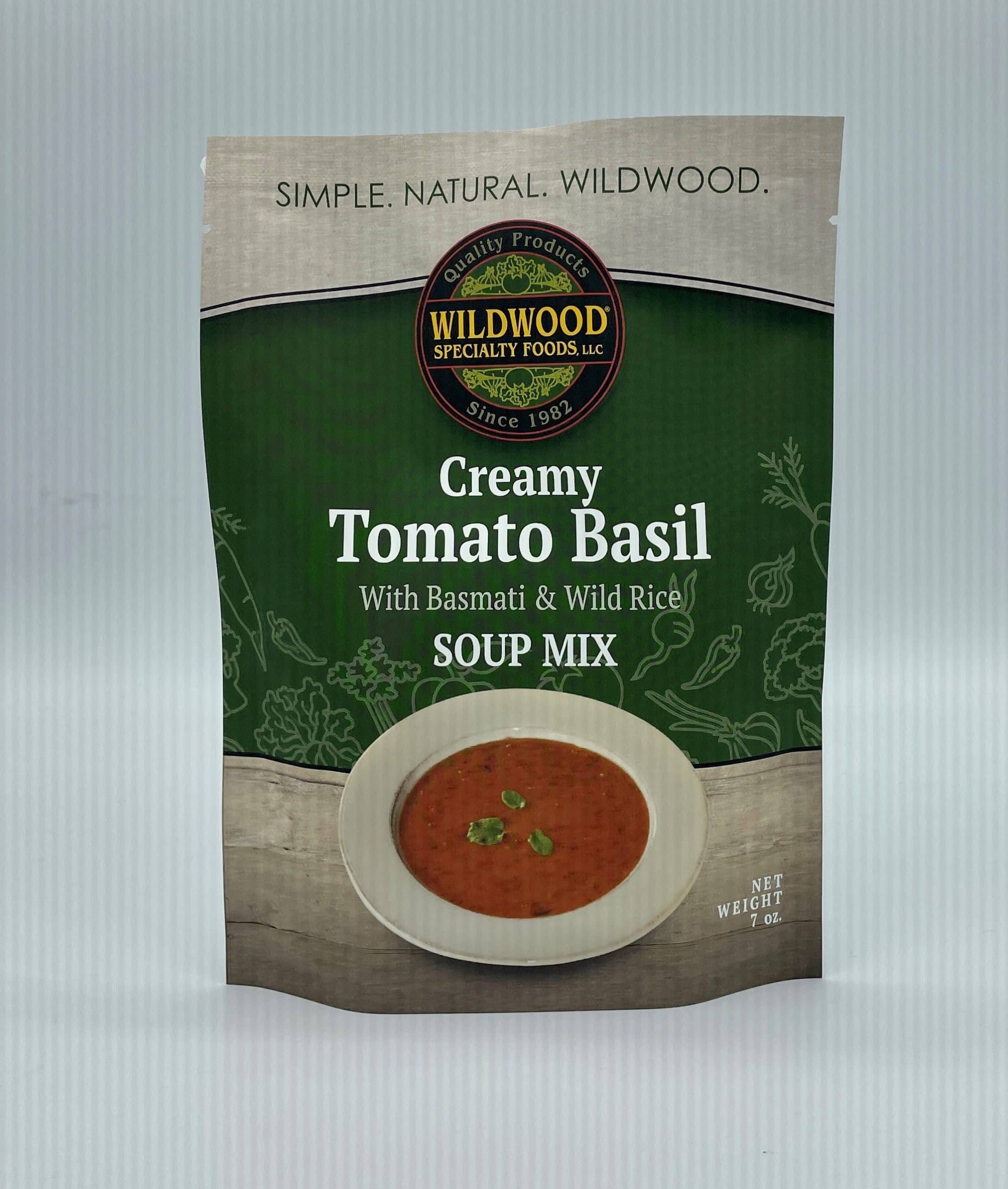 Creamy Tomato Basil Soup Mix with Basmati Rice and Wild Rice Wildwood