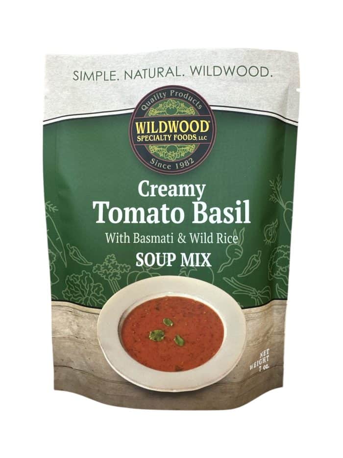 Creamy Tomato Basil Soup Mix With Basmati Rice And Wild Rice