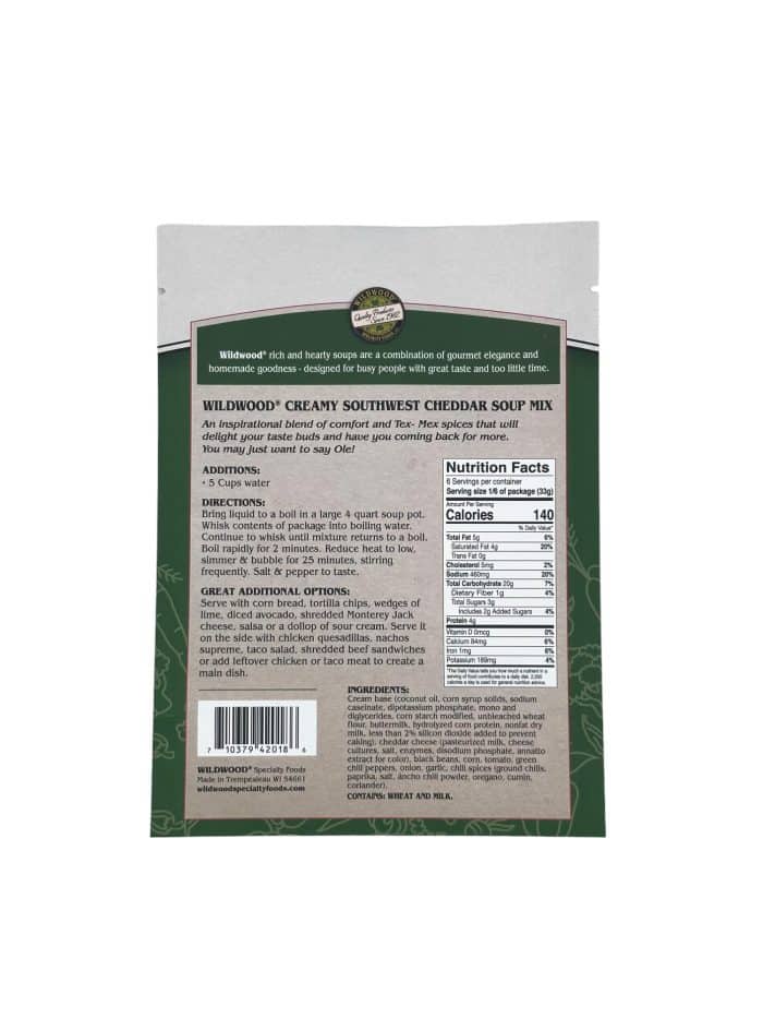 Creamy Southwest Cheddar Soup Mix - Image 2