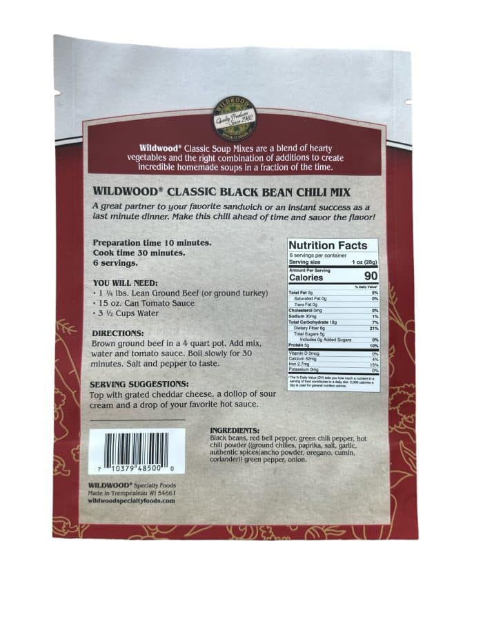 Classic Black Bean Chili Mix - Image 2